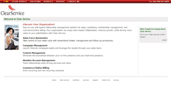 Desktop Screenshot of clearservice.com