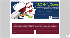Desktop Screenshot of nlgiftcards.clearservice.com